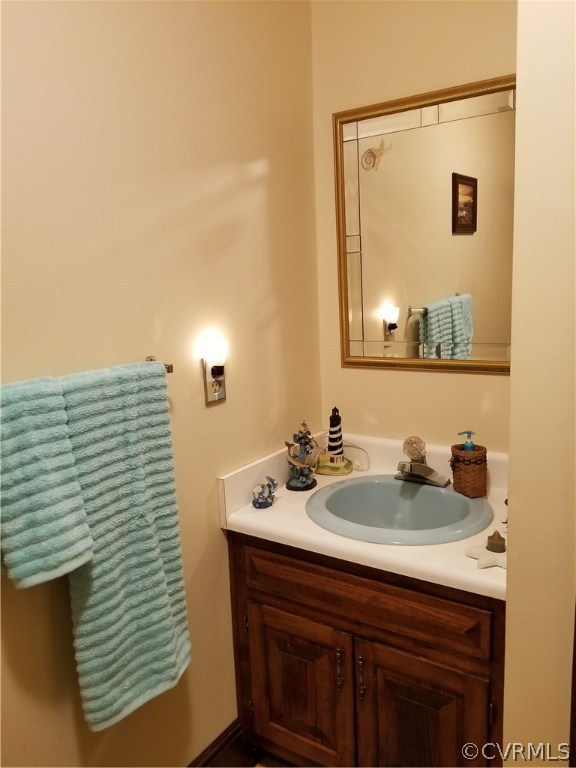 14500 Reed Rock Road Amelia Court House, VA 23002 - Photo 34 of 37 a bathroom with a sink and a mirror