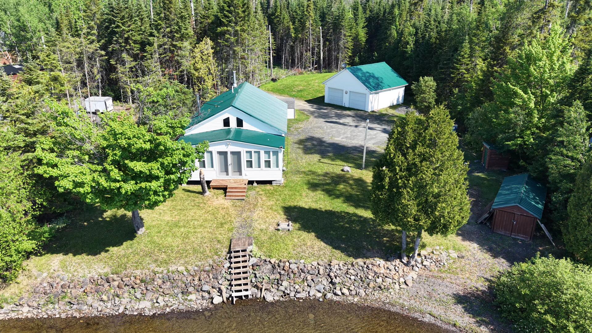 320 Sinclair Road Sinclair, ME 04779 - Photo 2 of 22 House, garage, boathouse