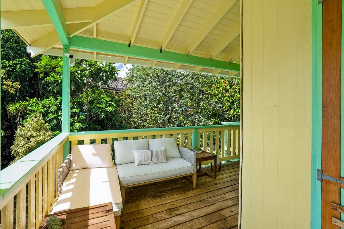 4875 A Hauaala Road, Unit 2 Kapaa, HI 96746 - Photo 20 of 30 a view of outdoor space with seating