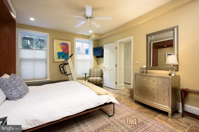 a view of a chairs and tables in the patio