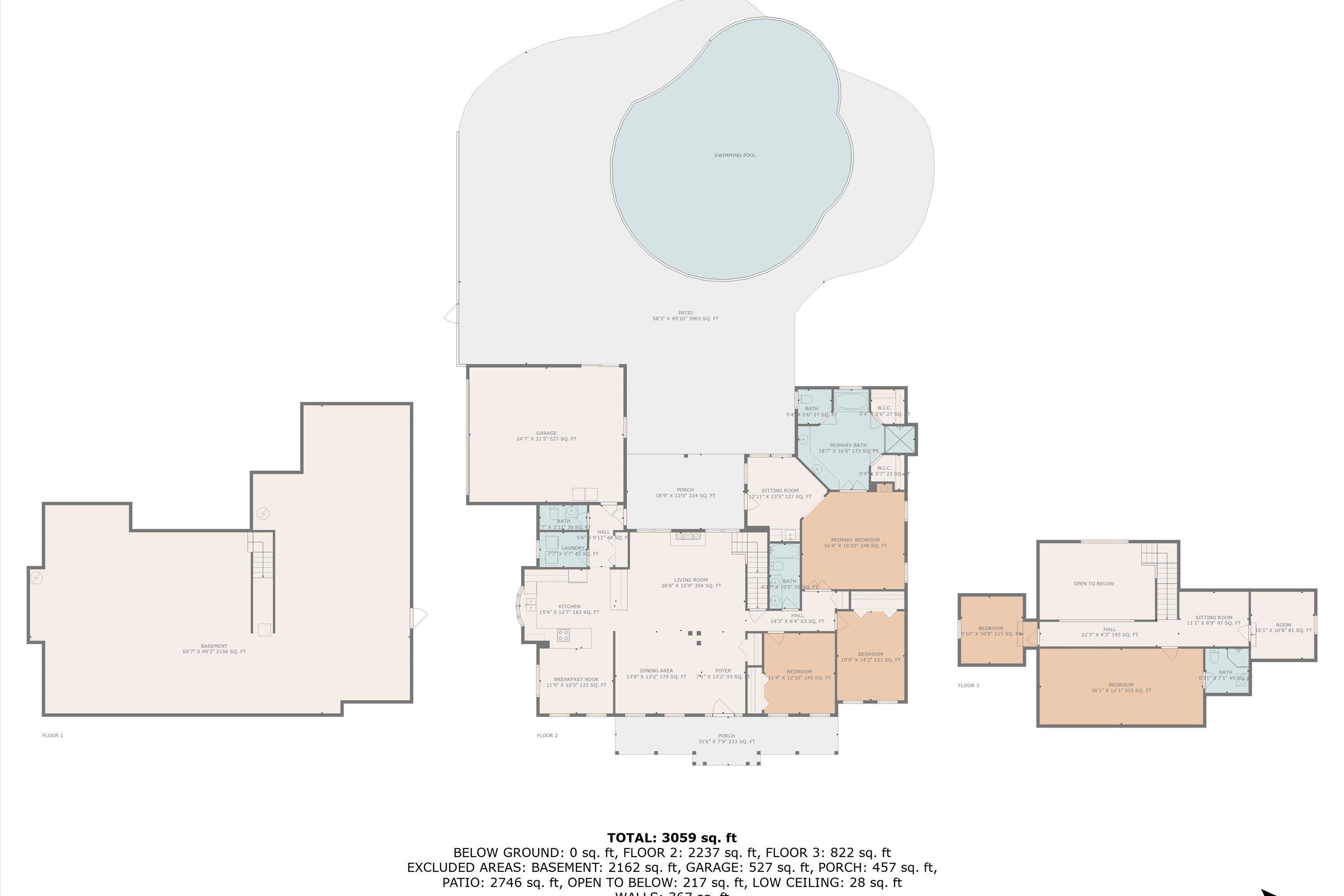 1483 Morgans Church Road Bedford, VA 24523 - Photo 103 of 103 102-Floor Plan