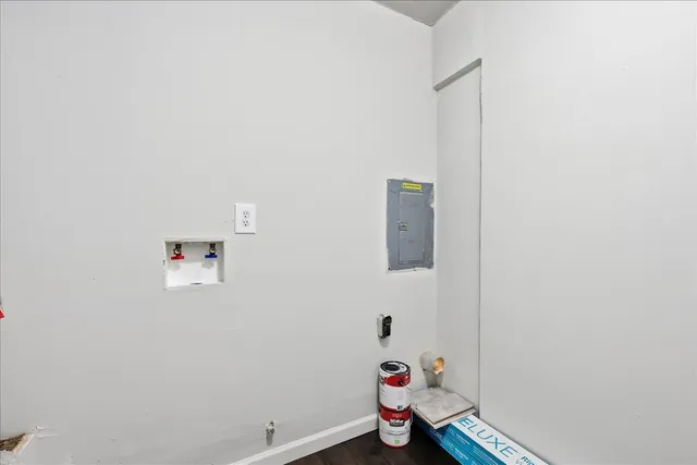 a bathroom with a toilet and a sink