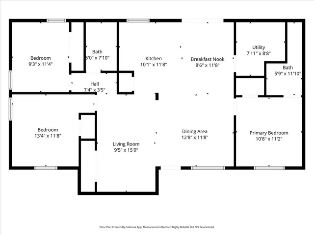 a picture of a floor plan