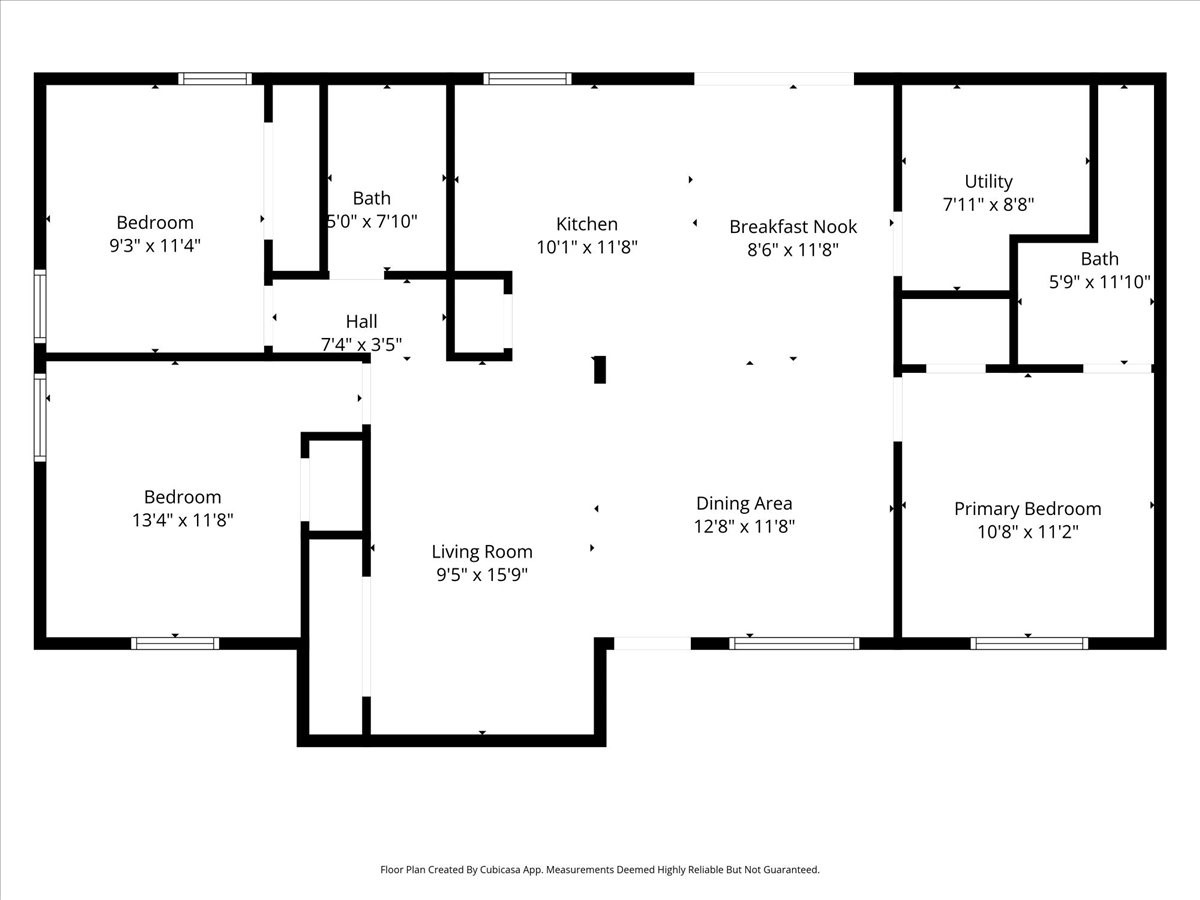 1415 Beagle Road Orange, TX 77632 - Photo 23 of 23 a picture of a floor plan