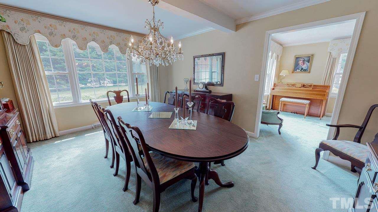 10 Canterbury Drive Roxboro, NC 27573 - Photo 13 of 30 a view of a dining room with furniture window and outside view