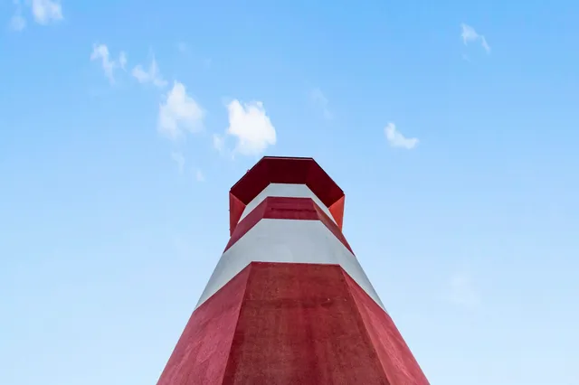 a view of a lake with a terrace