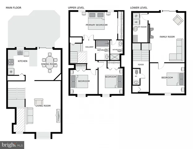 a picture of a floor plan