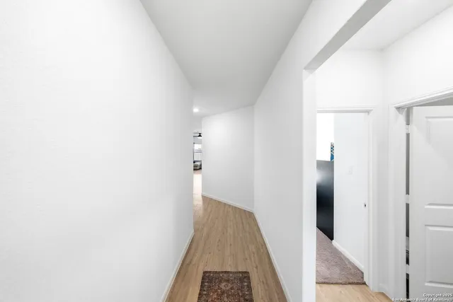 a view of a back yard of the house