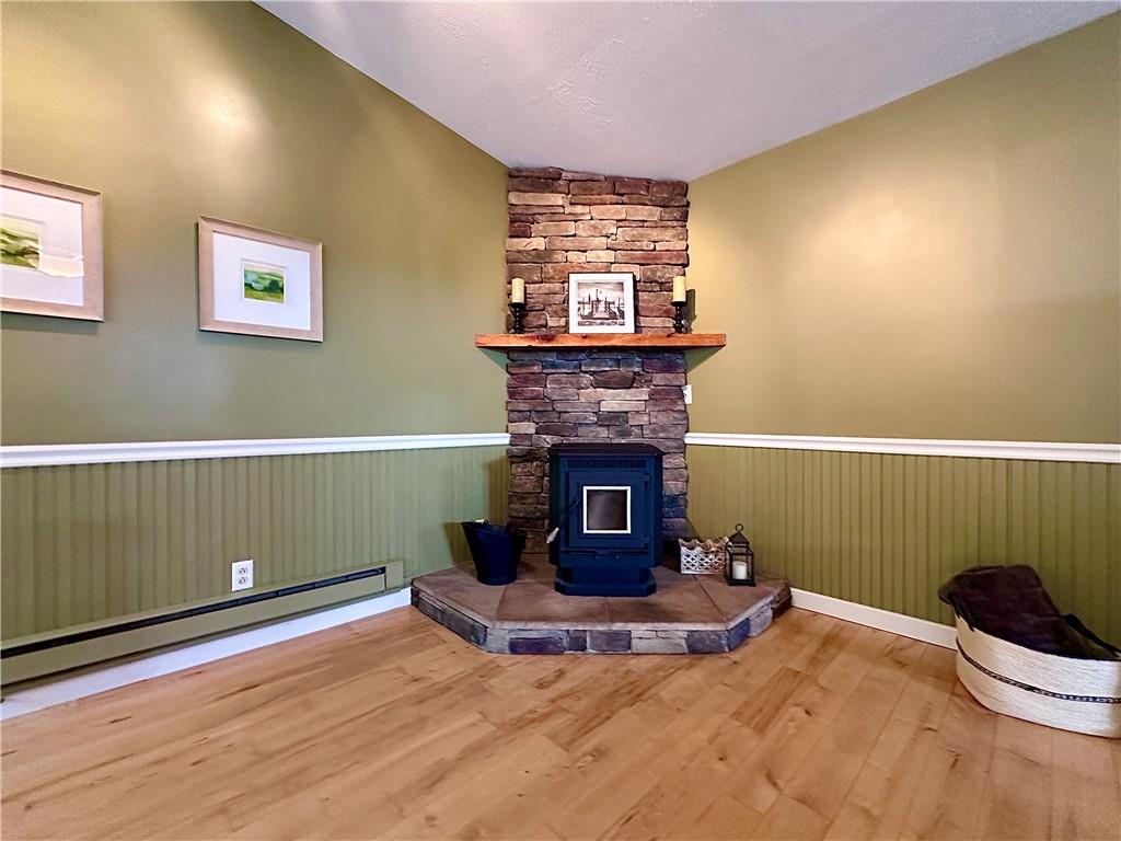 927 Chippewa Trail Mercer, PA 16137 - Photo 36 of 48 a living room with furniture and a fireplace