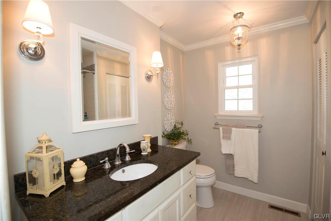1709 Brandywine Road Allentown, PA 18104 - Photo 26 of 30 UPDATED HALL BATH: GRANITE COUNTER, TALLER VANITY