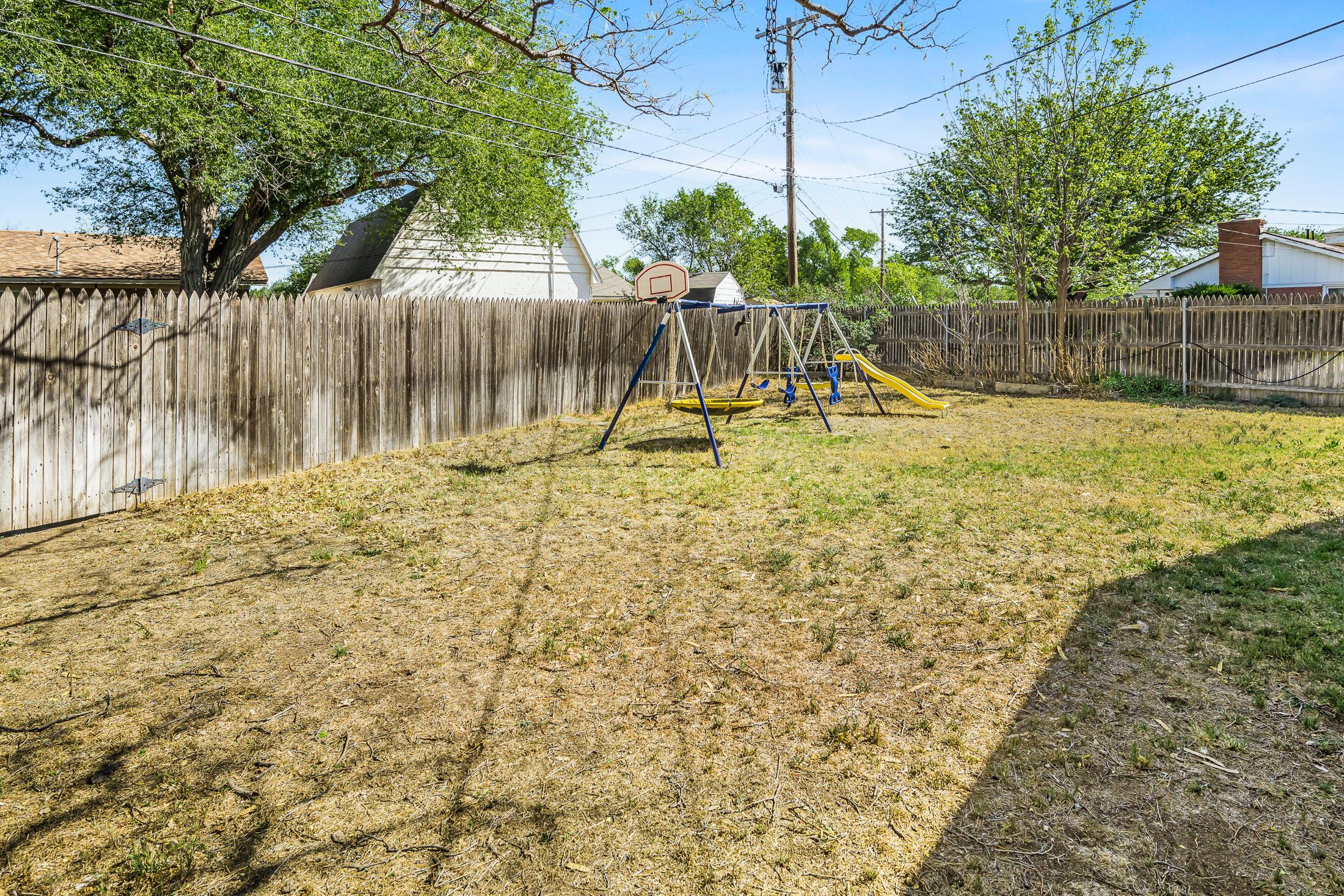 5408 George Terrace Amarillo, TX 79106 - Photo 24 of 26 a swimming pool with wooden fence