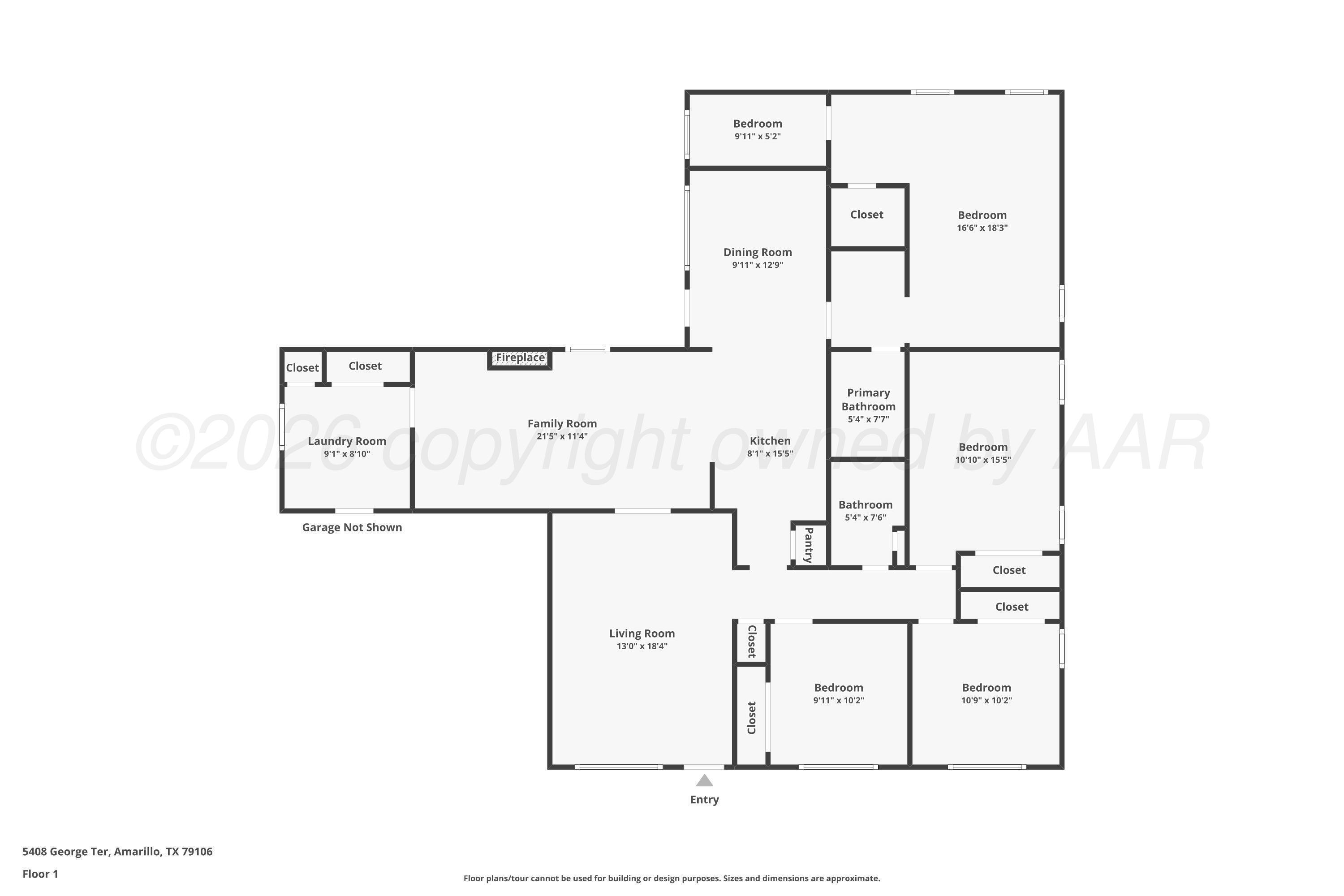 5408 George Terrace Amarillo, TX 79106 - Photo 26 of 26 a picture of a wall with a white wall