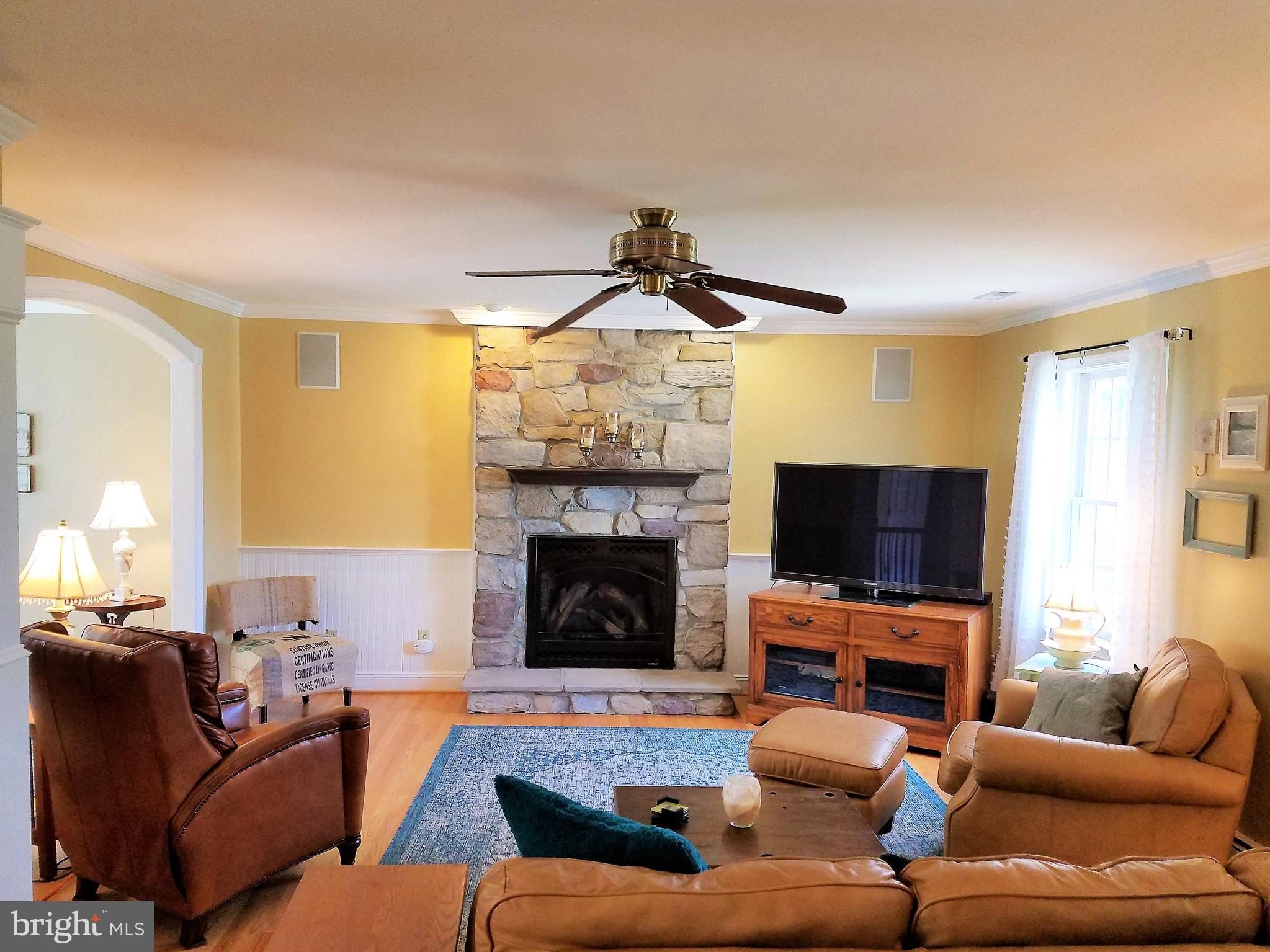 2920 Duncan Road White Hall, MD 21161 - Photo 14 of 40 Family Room w/ Stone Gas Fireplace