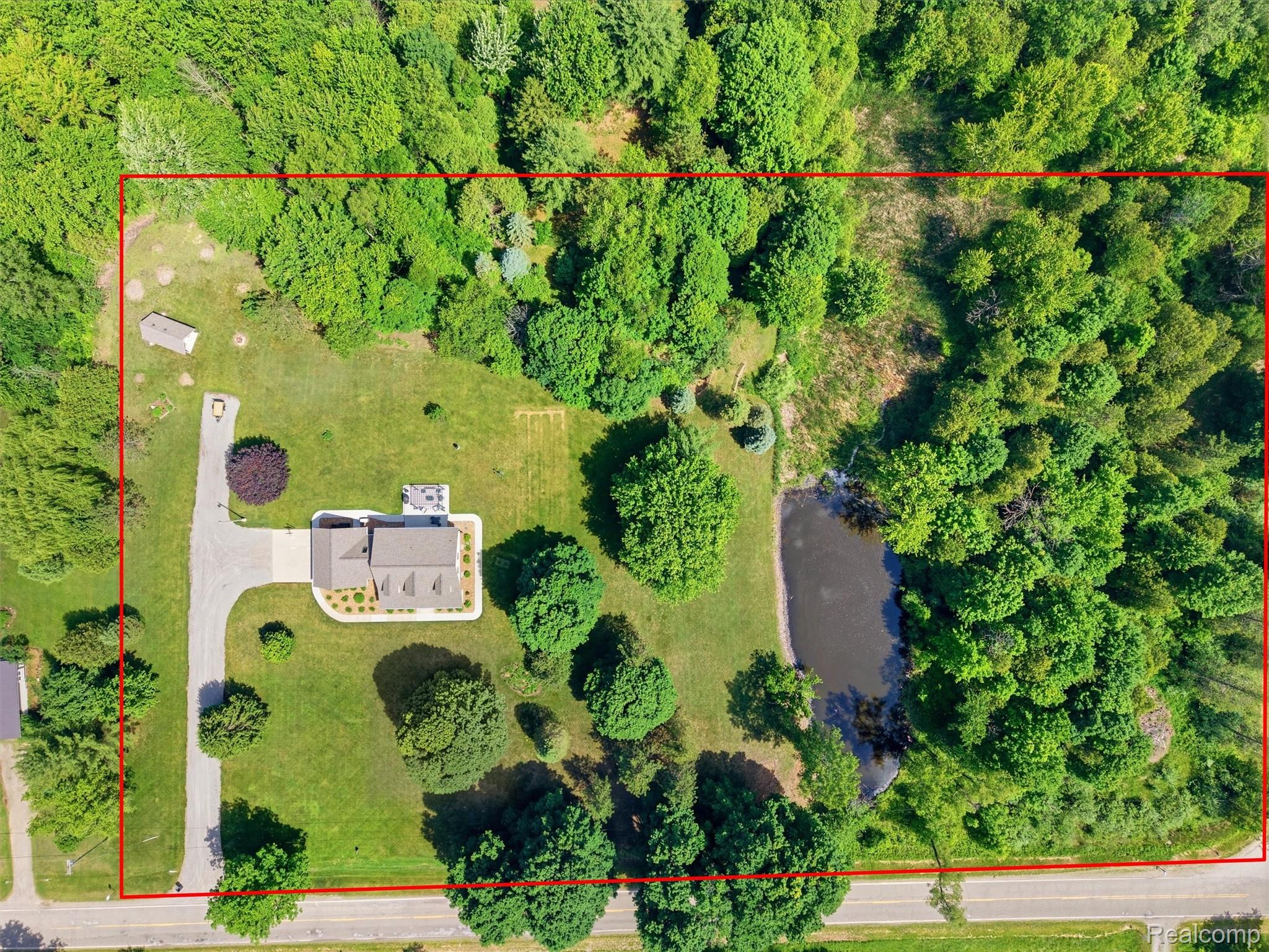 5449 Lum Road Attica, MI 48412 - Photo 3 of 82 Aerial view