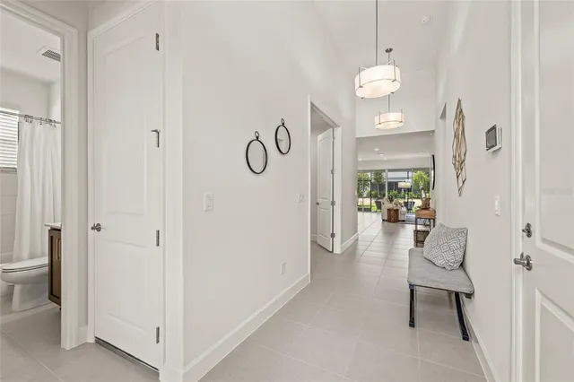 a very nice looking room with a wooden floor