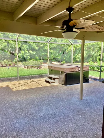 a view of a indoor garage