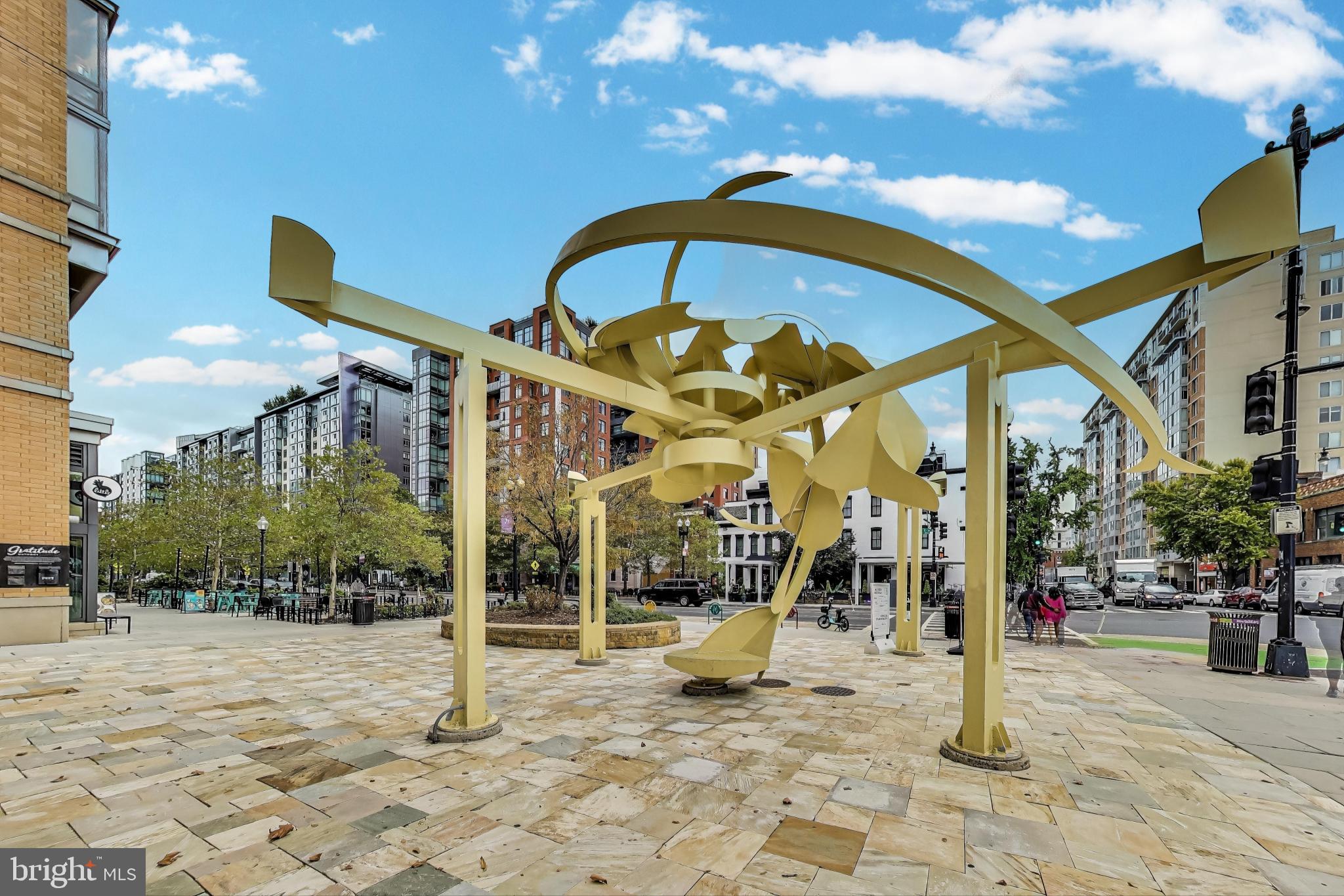 475 K Street Northwest, Unit 919 Washington, DC 20001 - Photo 42 of 43 a view of a building with a pathway