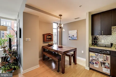 a view of a workspace with furniture