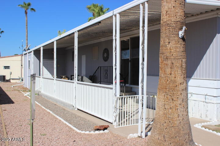 11425 East University Drive, Unit 63 Apache Junction, AZ 85120 - Photo 20 of 30 a view of a balcony