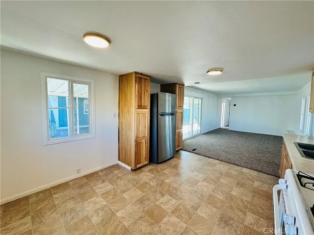 a view of a livingroom with a staircase