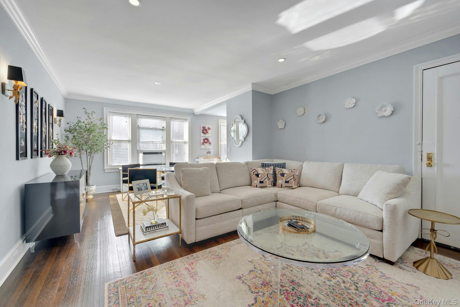 280 Bronxville Road, Unit 3W Bronxville, NY 10708 - Photo 7 of 19 a living room with furniture and a large window