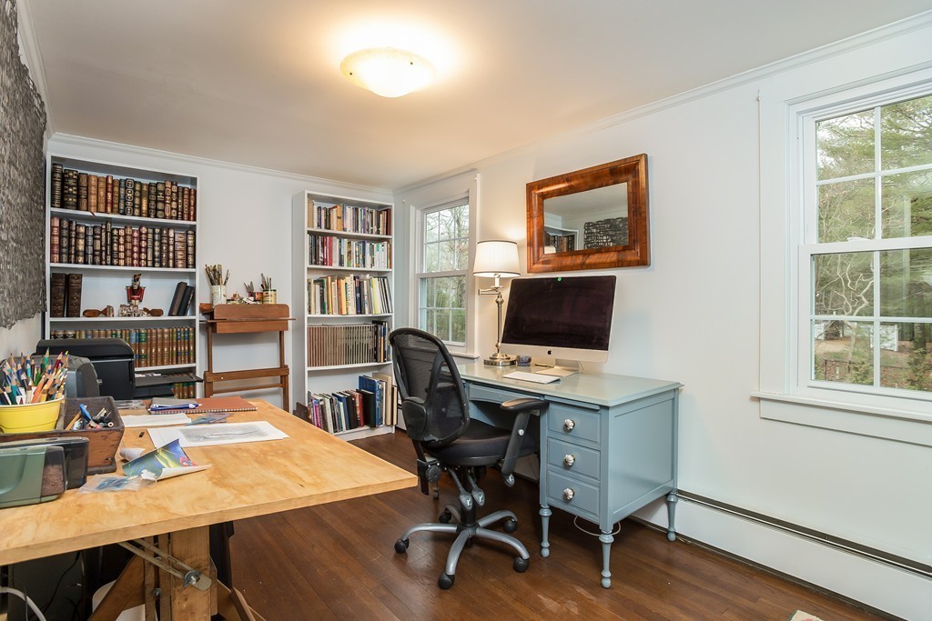 10 Holly Road Marion, MA 02738 - Photo 17 of 29 a view of a workspace with furniture and a window