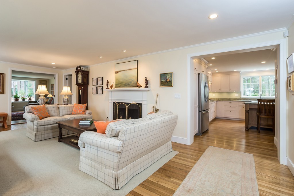 10 Holly Road Marion, MA 02738 - Photo 6 of 29 a living room with furniture and a fireplace
