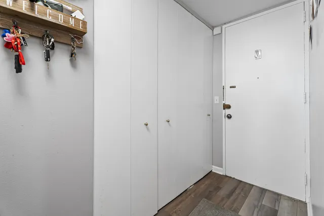 a view of walk in closet