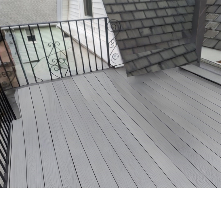 92 Thurston Street, Unit 3 Somerville, MA 02145 - Photo 10 of 10 a black and white photo of a black gate