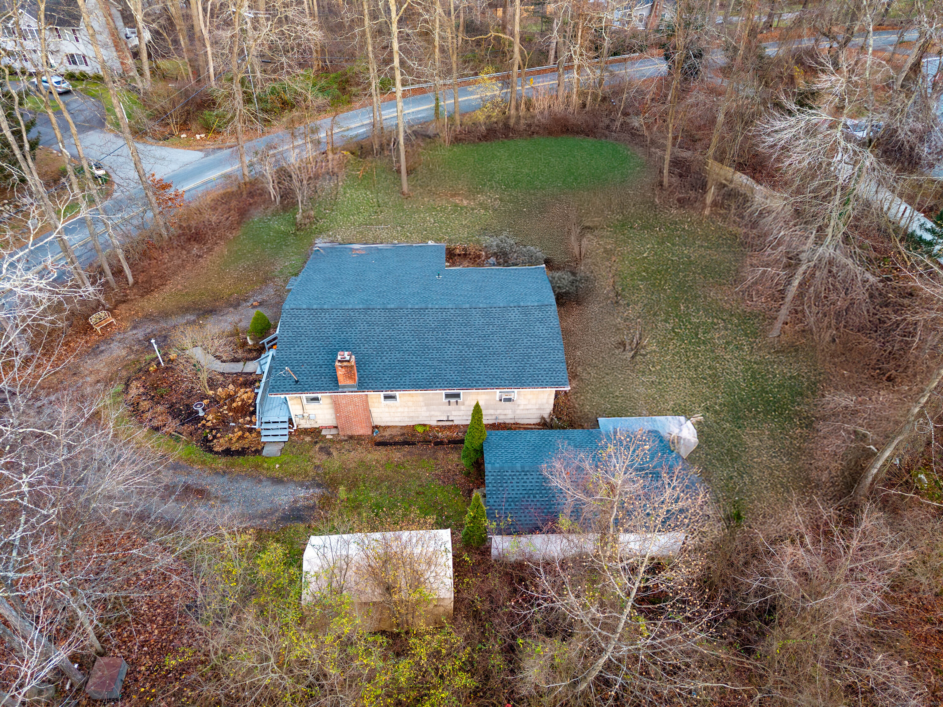 15 Egypt Lane Clinton, CT 06413 - Photo 36 of 40 an aerial view of a house with a yard