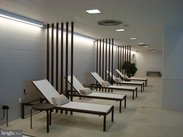 a room with furniture