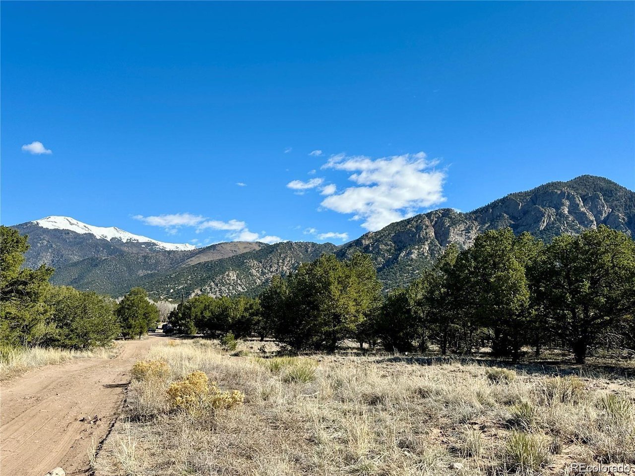 1 Block 61 Crestone, CO 81131 - Photo 4 of 11 a view of a snow with a mountain in the background