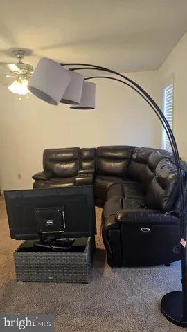 a view of workspace with wooden floor