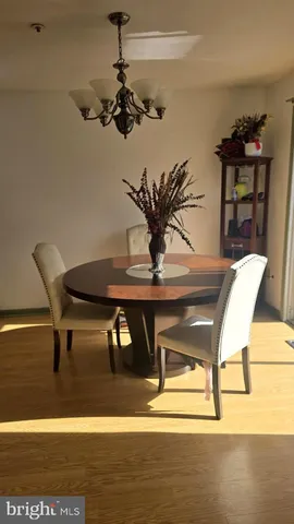 a view of balcony with wooden floor