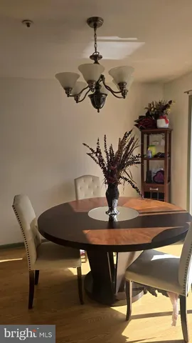 a view of a deck with furniture