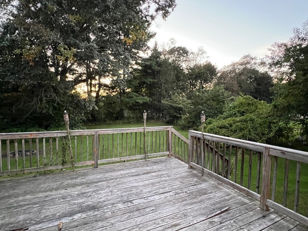 11 Lindsay Road Billerica, MA 01821 - Photo 13 of 17 a view of a wooden deck