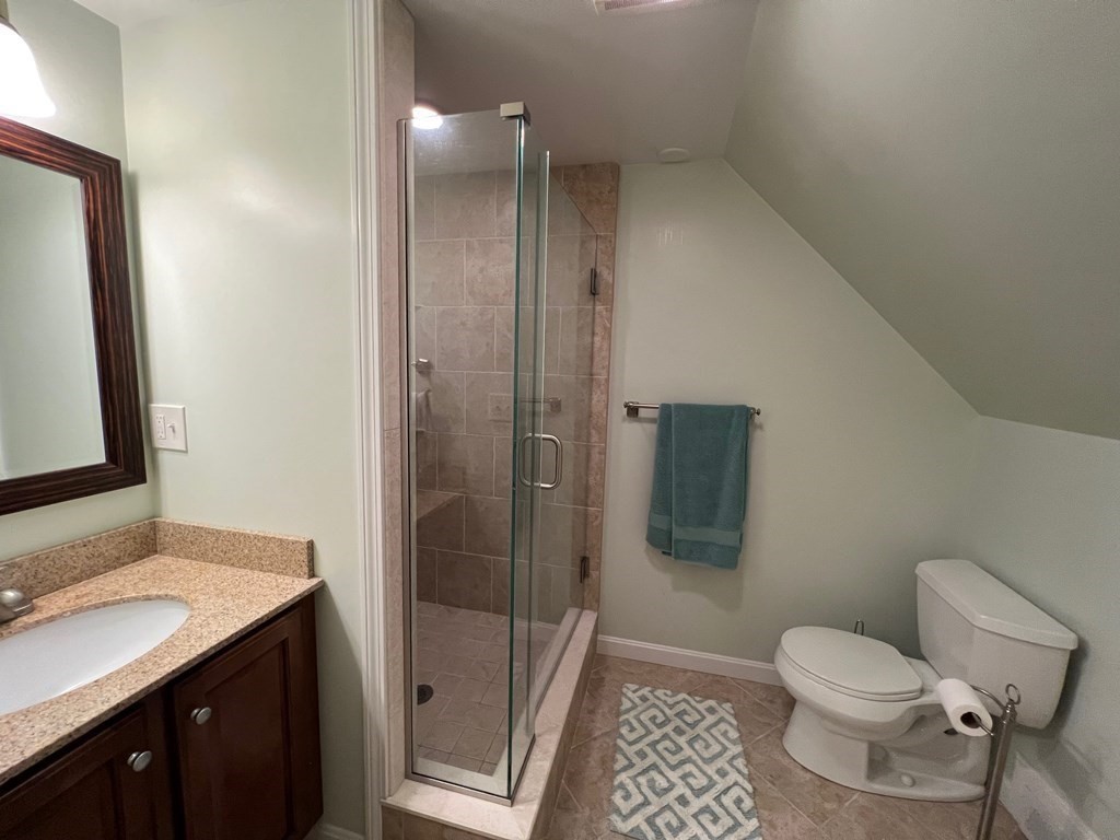 11 Lindsay Road Billerica, MA 01821 - Photo 10 of 17 a bathroom with a granite countertop sink toilet and shower
