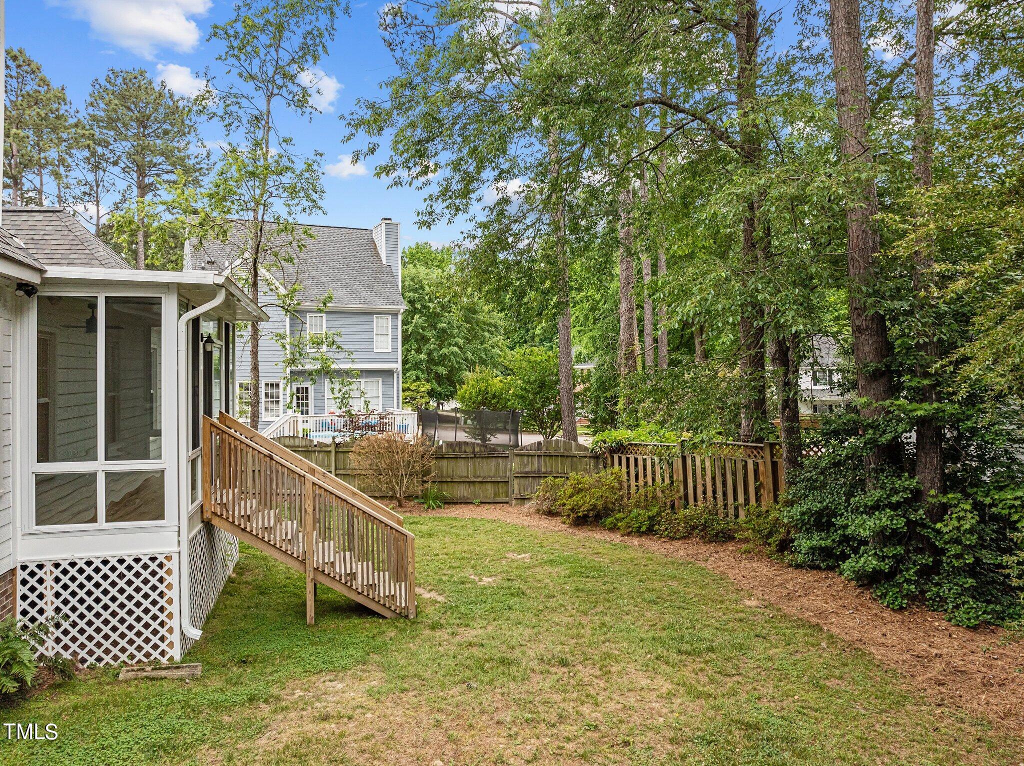 5105 Six Point Trail Raleigh, NC 27616 - Photo 32 of 39 backyard3B