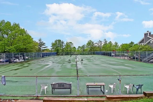 a view of a tennis court