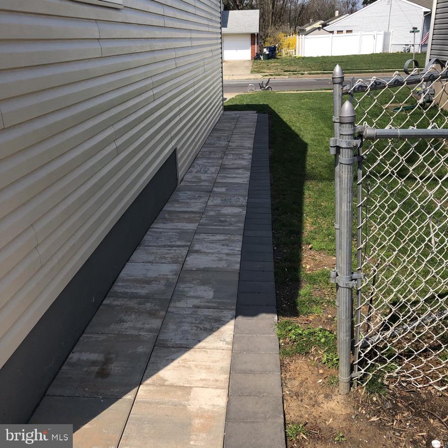 43 Lumar Road Lawrence Township, NJ 08648 - Photo 29 of 30 SIDE WALKWAY