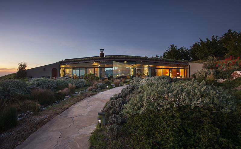 Clear Ridge Road Big Sur, CA 93920 - Photo 10 of 25 a front view of a house with a yard