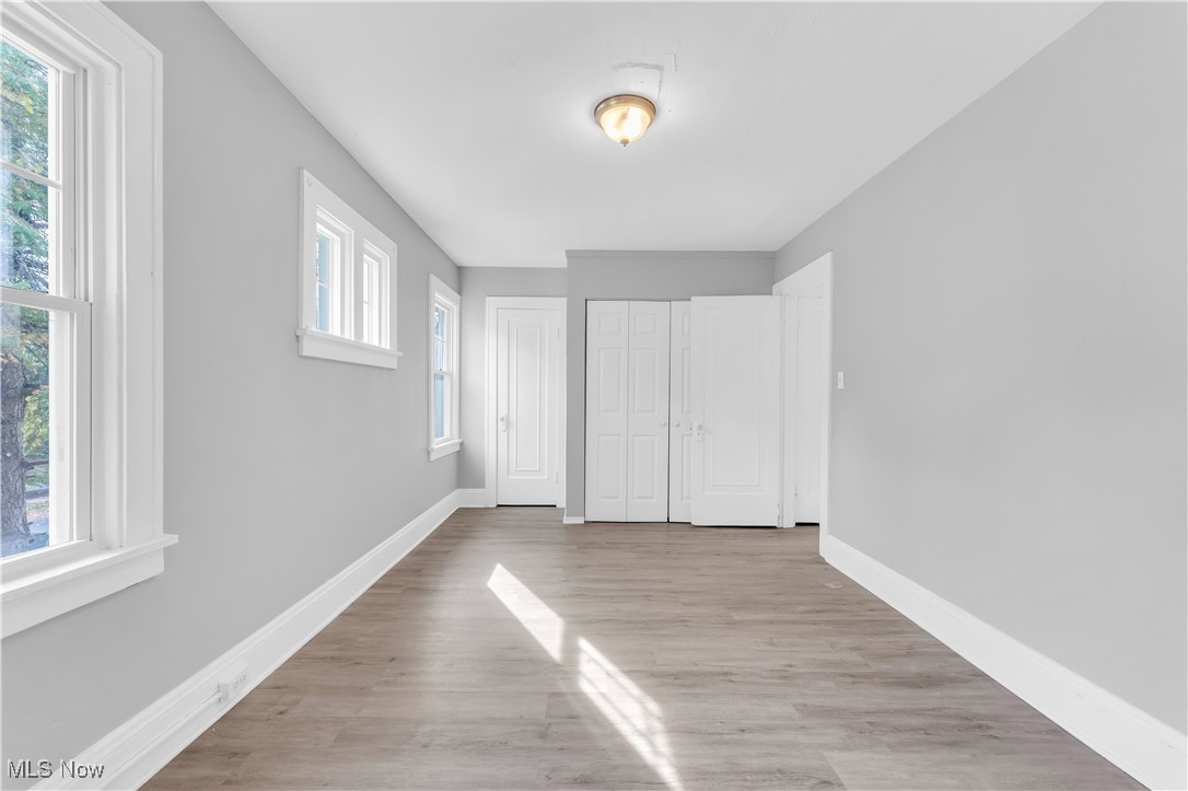 3245 Oak Road Cleveland, OH 44118 - Photo 15 of 24 Unfurnished bedroom with light hardwood / wood-style flooring