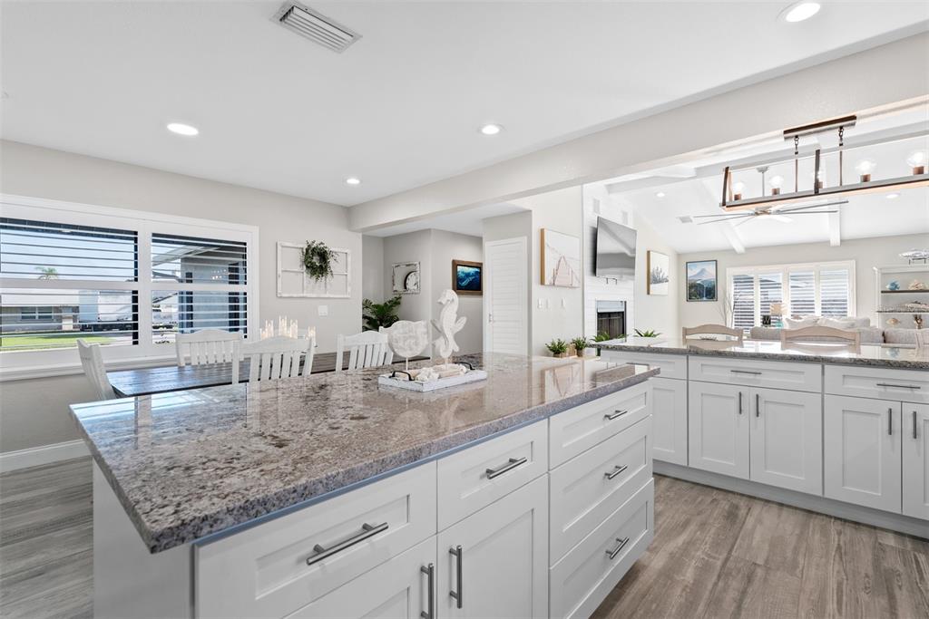 3422 West Shell Point Road Ruskin, FL 33570 - Photo 7 of 54 a kitchen with granite countertop lots of counter top space