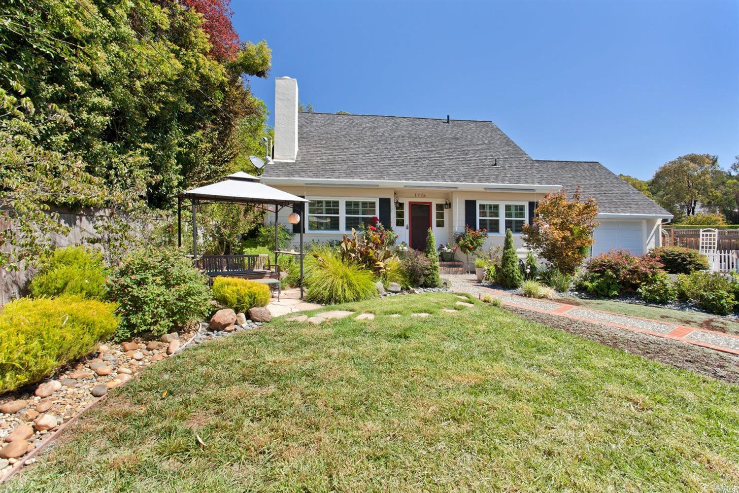 1776 Indian Valley Road Novato, CA 94947 - Photo 1 of 1 a view of a house with backyard and garden