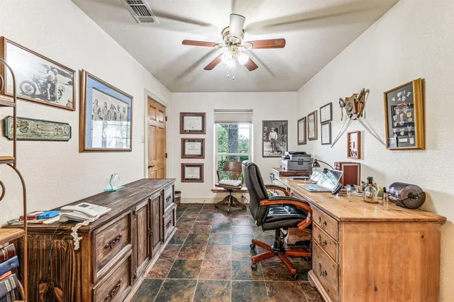 a very nice looking room with a large window