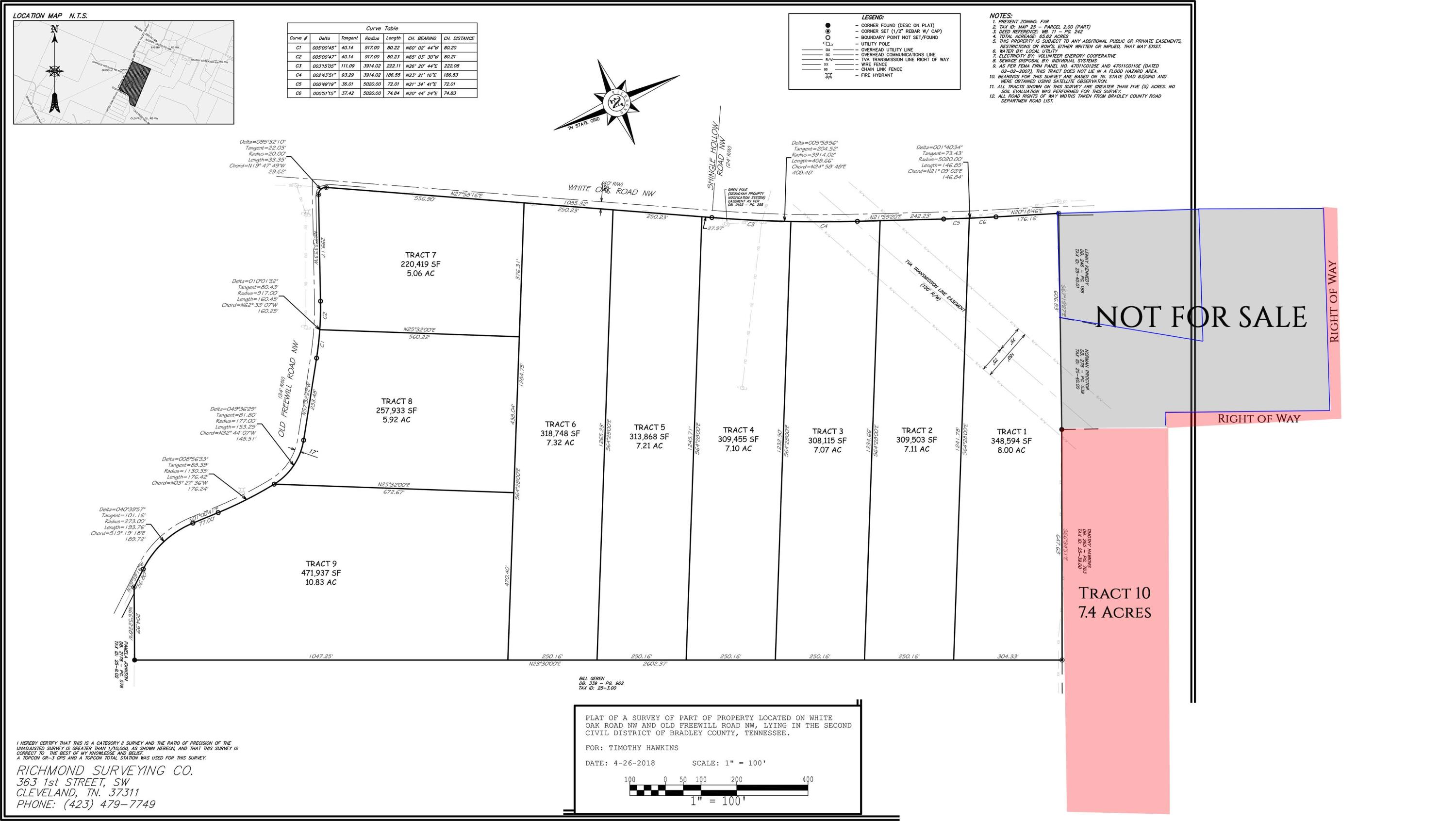 10 White Oak Valley Road Cleveland, TN 37312 - Photo 3 of 4 7.4 Acres Tract