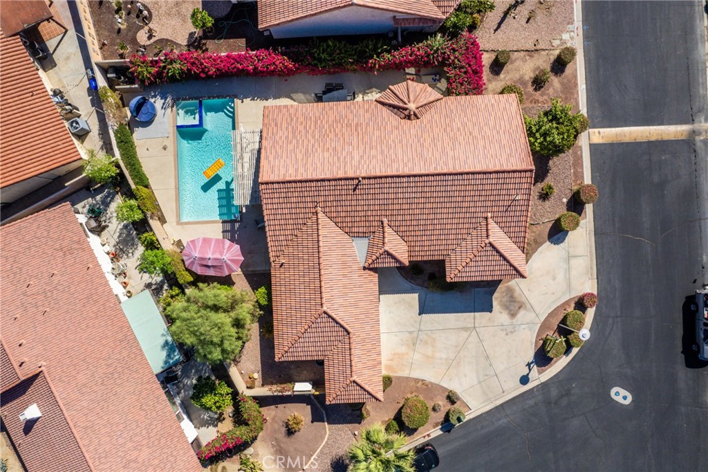 48330 Mamie Way Indio, CA 92201 - Photo 3 of 46 an aerial view of a house with an outdoor space
