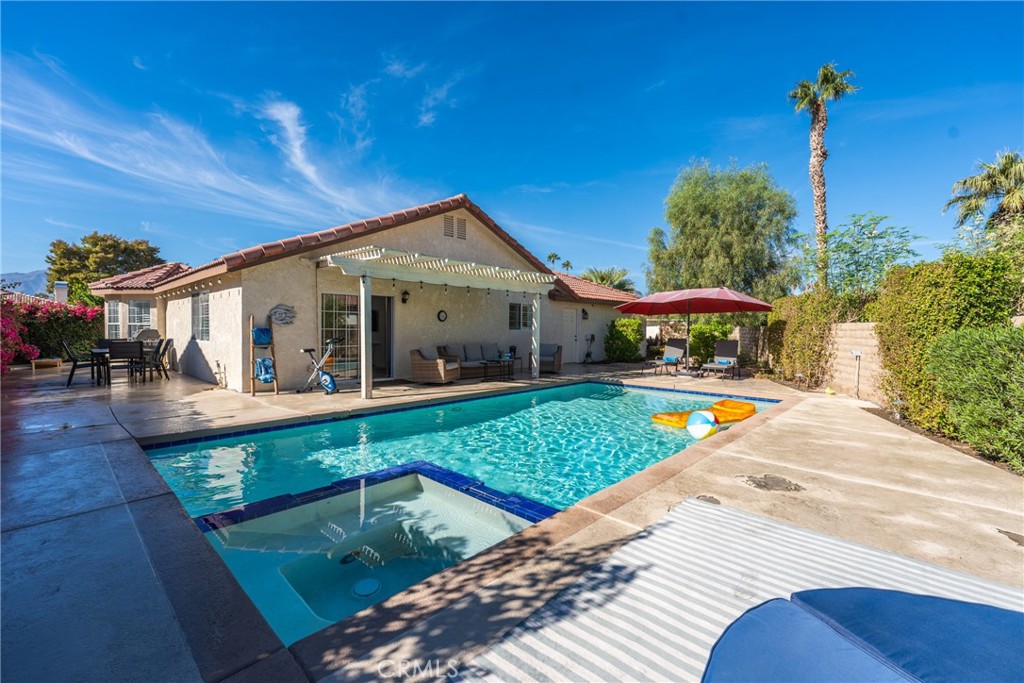 48330 Mamie Way Indio, CA 92201 - Photo 43 of 46 a view of a house with garden