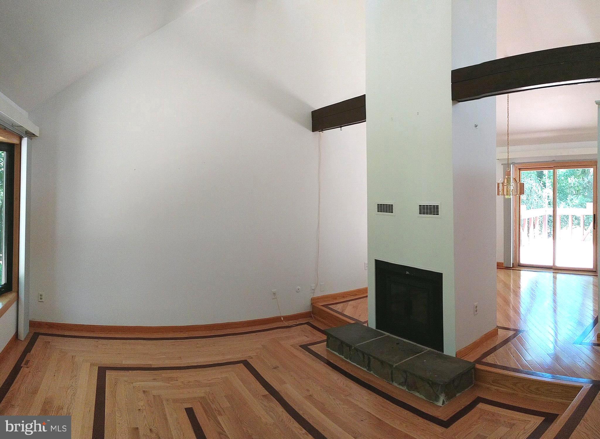 323 Mt Penn Road Reading, PA 19607 - Photo 5 of 75 Sunken Liv Rm, custom hardwood & wood FP
