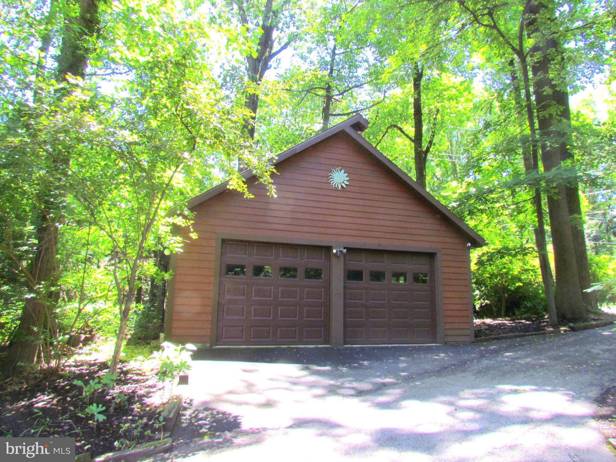 323 Mt Penn Road Reading, PA 19607 - Photo 61 of 75 Detached Expanded Gar - 26x25 - Doors 11'H x 8'W